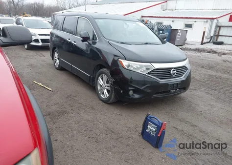 2013 Nissan Quest Le из США, поврежденный, VIN JN8AE2KP0D9071054